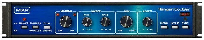 Universal Audio MXR Flanger/Doubler interface