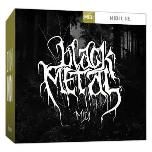 Toontrack Drum MIDI Black Metal interface