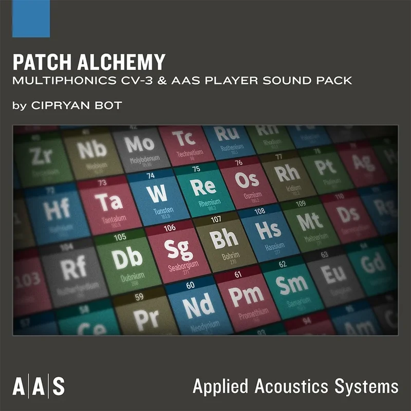 AAS Sound Packs: Patch Alchemy interface