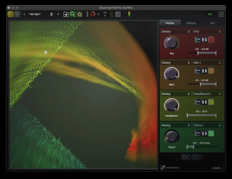 Stagecraft Disarray interface