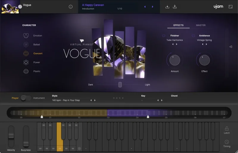 UJAM Crossgrade to VOGUE interface