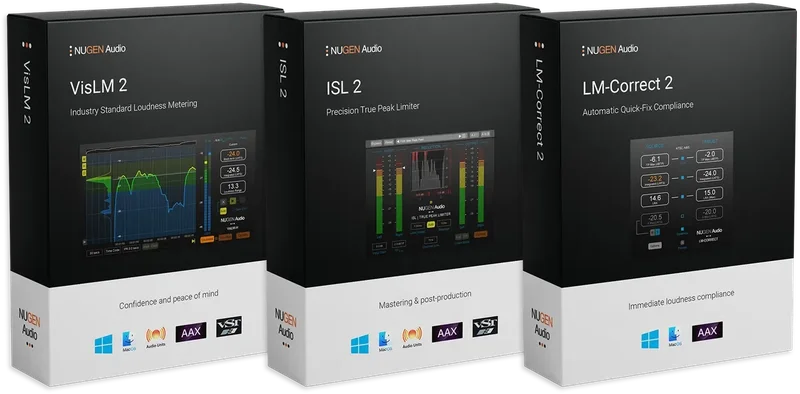 NUGEN Audio Loudness Toolkit 2 DSP interface