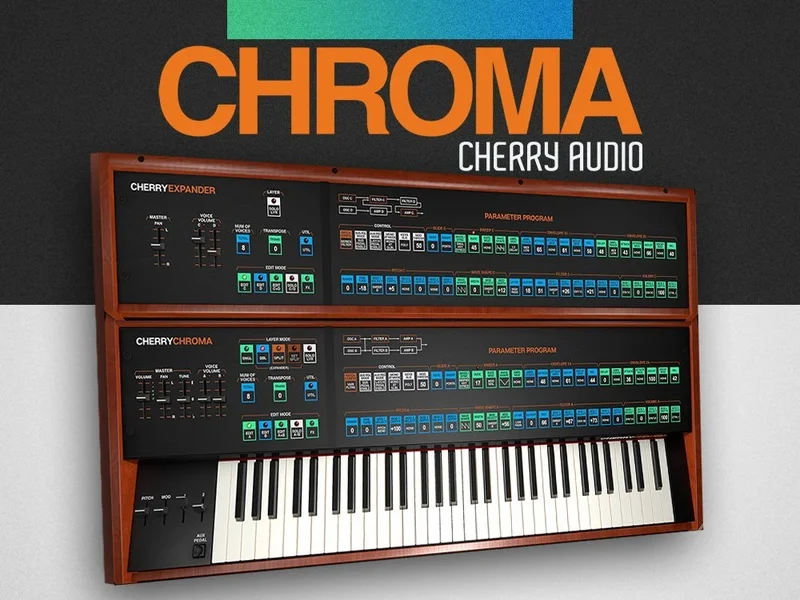 Cherry Audio Chroma Synthesizer interface