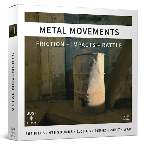 Just Sound Effects Metal Movements interface