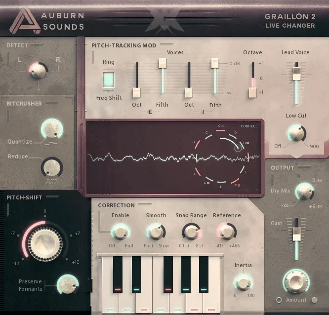 Auburn Sounds Graillon 2 interface