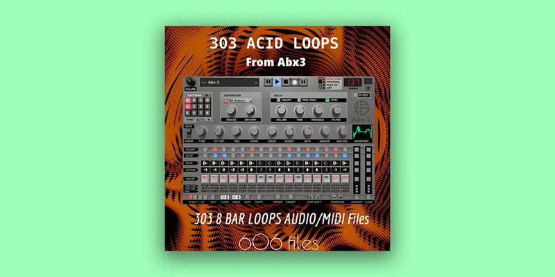 Audio Blast 303 Acid Loops Vol. 1 interface