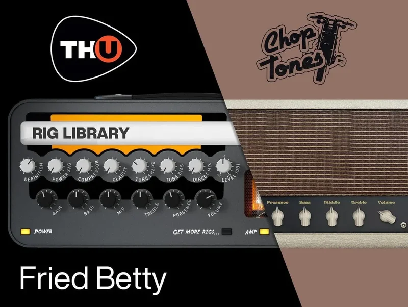 Overloud TH-U Choptones Fried Betty interface