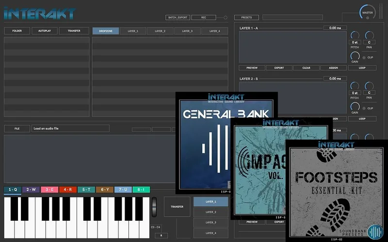 Digital Brain Instruments Interakt + 3 Soundbanks interface
