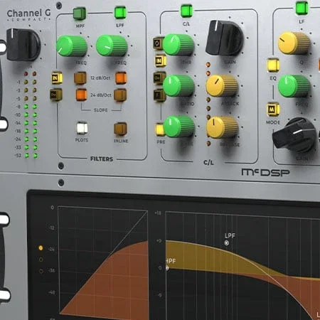 McDSP Channel G Comp Nat v7 interface