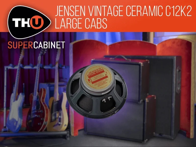 Overloud SuperCabinet Library: Jensen Vintage Ceramic C12K2 Large Cabs interface