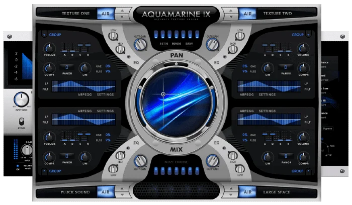 Muze Aquamarine Complete interface