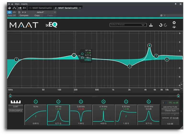 MAAT SantaCruzEQ12 interface