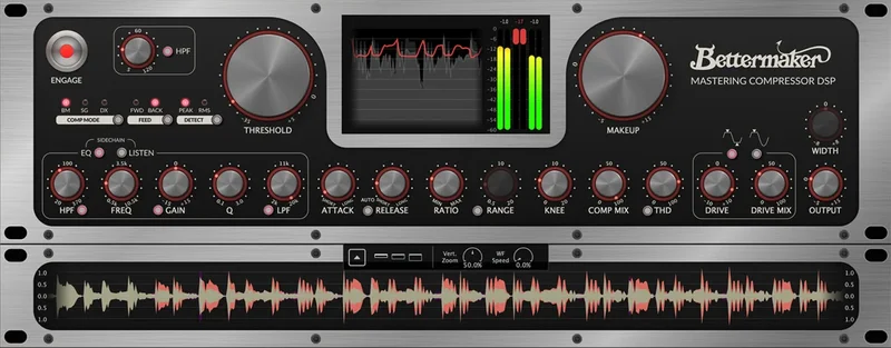 Bettermaker Mastering Compressor interface