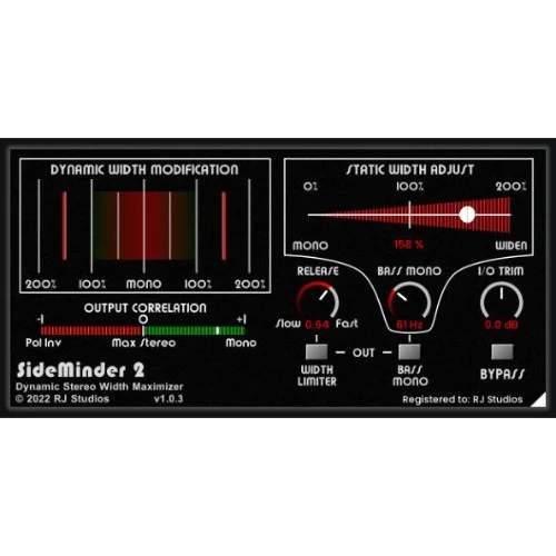 Raising Jake SideMinder 2 interface