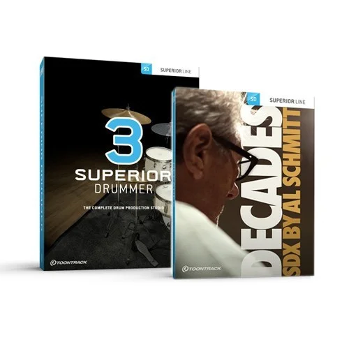 Toontrack Superior Drummer 3 Decades Edition interface