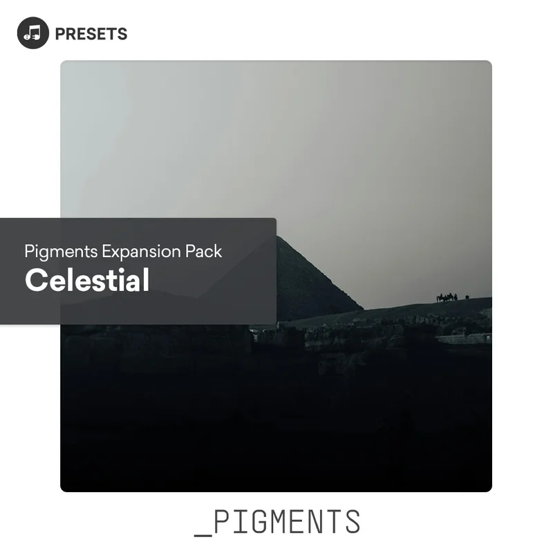 Plugin Boutique Presets Pigments Expansion Pack: Celestial interface