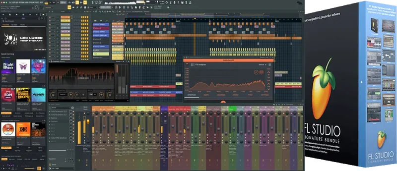 Image Line FL Studio Signature Bundle interface