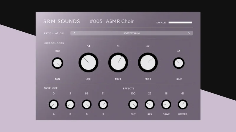 ASMR Choir interface
