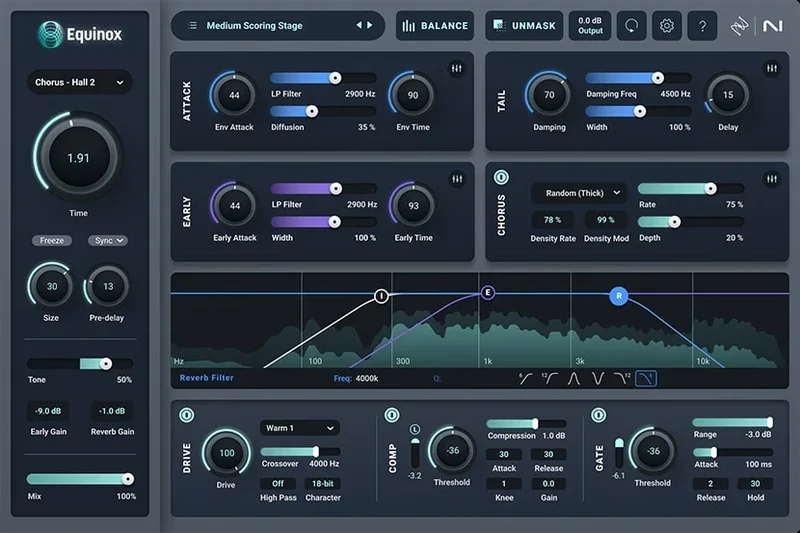 iZotope Equinox [Education] interface