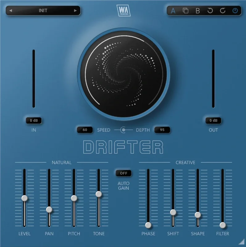 W. A. Production Drifter interface