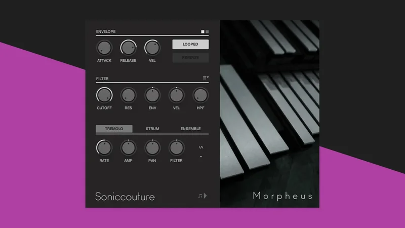 Soniccouture Morpheus interface