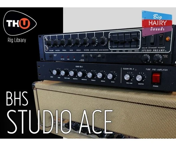 Overloud BHS Studio Ace - TH-U Rig Library interface