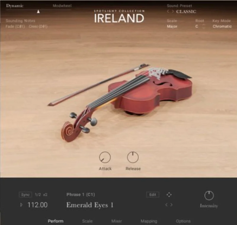 Native Instruments Ireland interface