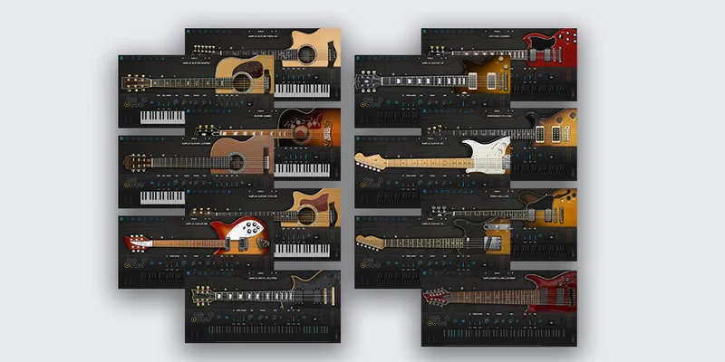 Ample Sound 15in1 Full Guitar Bundle interface