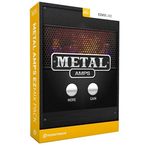 Toontrack EZmix Pack: Metal Amps interface