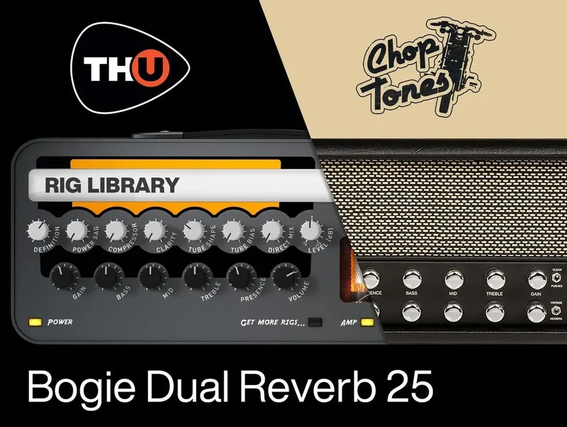Overloud TH-U Choptones Bogie Dual Reverb 25 interface