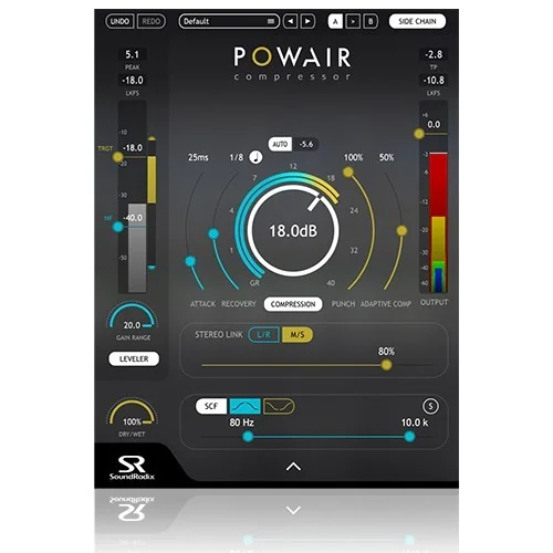 SoundRadix Powair interface
