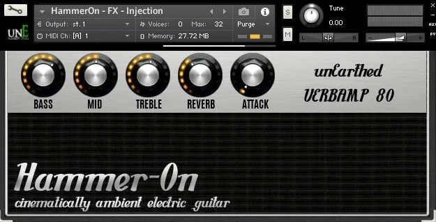 Loot Audio Hammer-On interface