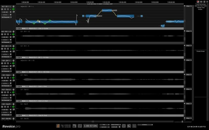 Synchro Arts Revoice Pro 5 Crossgrade from VocAlign or RePitch interface