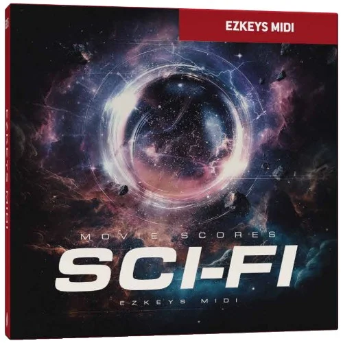 Toontrack EZkeys MIDI Movie Scores Sci-Fi interface