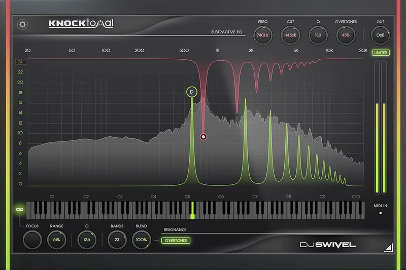 DJ Swivel Knocktonal interface
