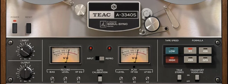 IK Multimedia TEAC A-3340S interface