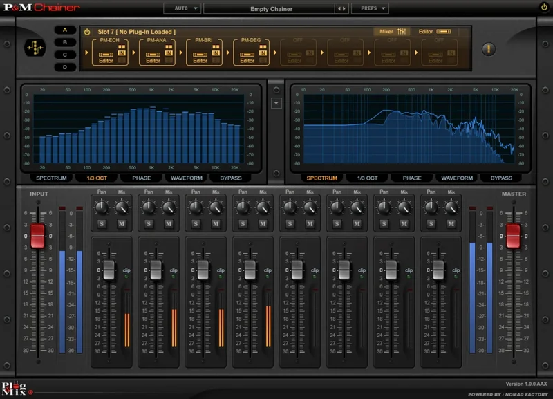 Plug and Mix Chainer interface