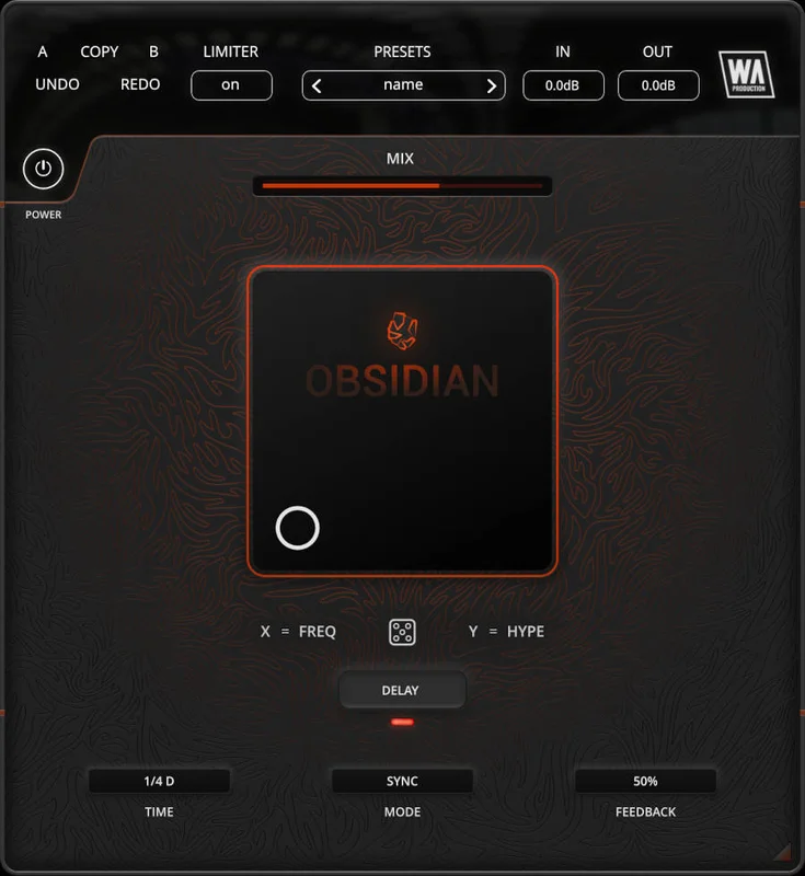 W. A. Production Obsidian interface