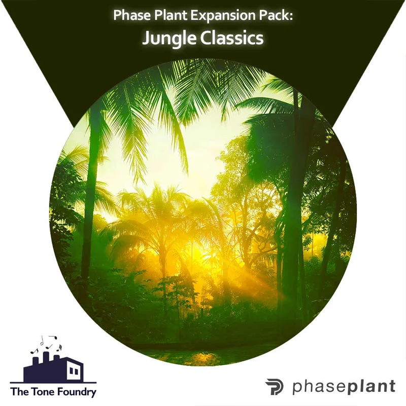 The Tone Foundry Jungle Classics for Phase Plant interface