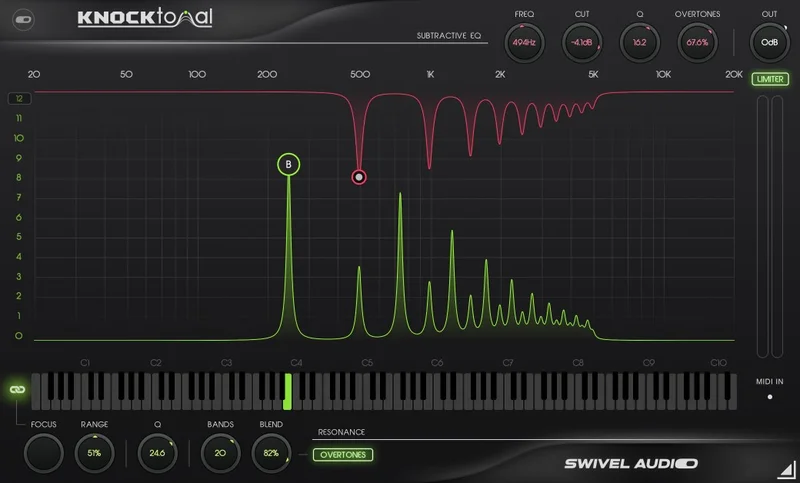 Swivel Audio Knocktonal interface