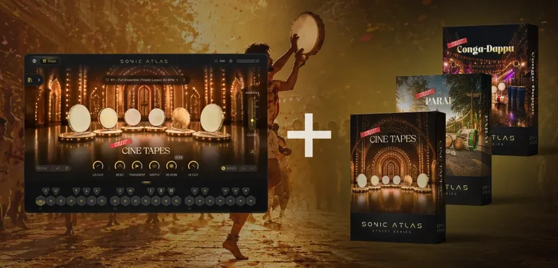 Pitch Innovations Sonic Atlas: Tapes of India Bundle interface