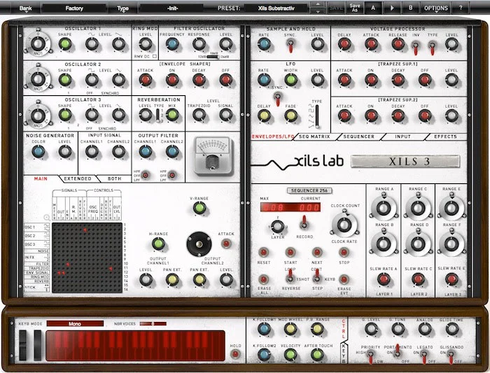 XILS Lab XILS 3 interface