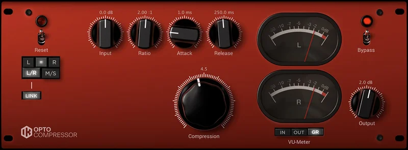 IK Multimedia Opto Compressor interface