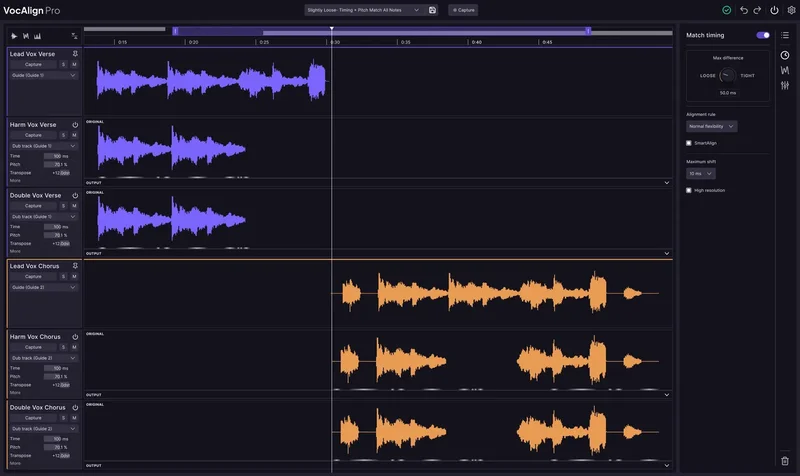 Synchro Arts Vocal Production Bundle interface