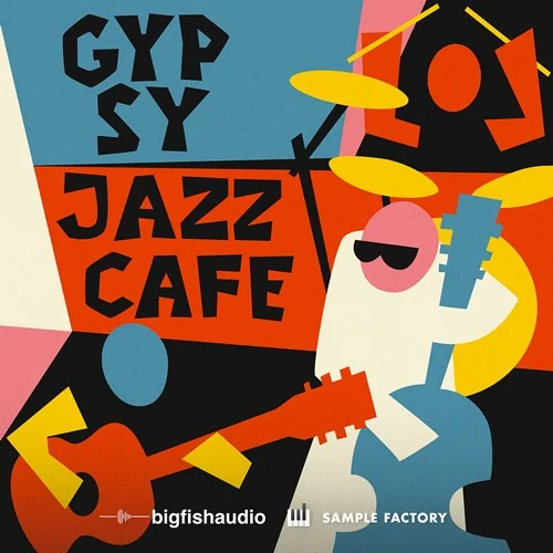 Big Fish Audio Gypsy Jazz Cafe interface