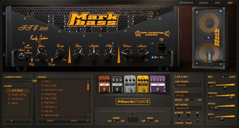 Overloud Mark Studio 2 Upgrade from Mark Studio 1 interface