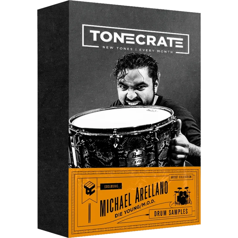 ToneCrate Michael Arrellano Signature Drum Samples interface