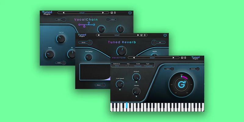 Tuned Plugins Tuned Plugins Vocal Essentials Bundle (Upgrade from Vocal Chain) interface