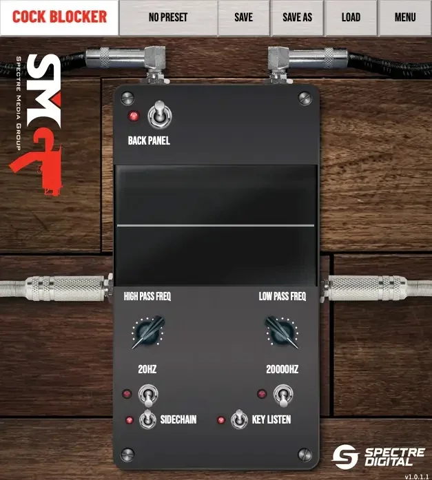 Spectre Digital SMG Cockblocker interface
