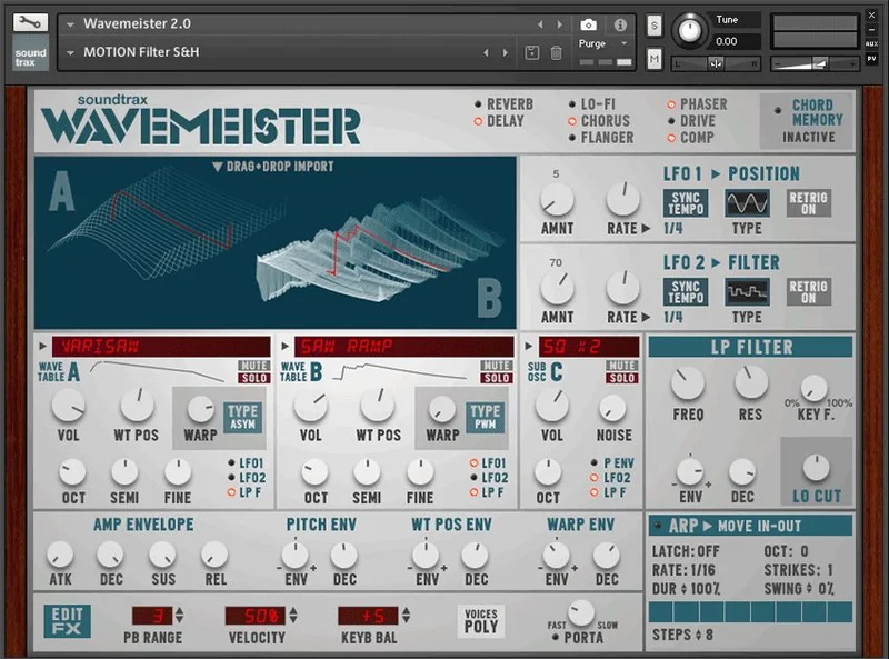 Loot Audio Wavemeister 2 interface